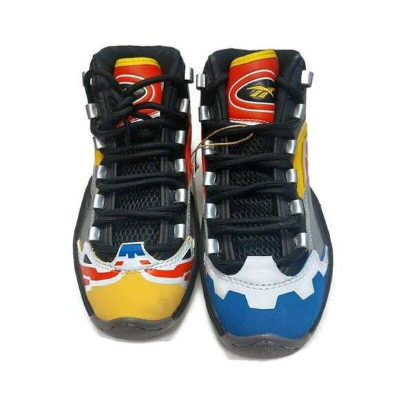 Reebok x Power Rangers Mens Size 5.5 Question Mid Megazord Allen Iverson GY0588 - Picture 5 of 8